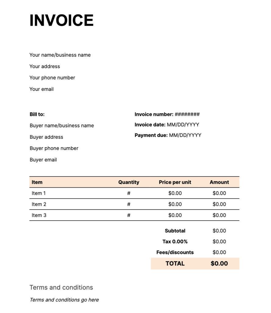 Streamline Your Therapy Practice with a Professional Invoice Template